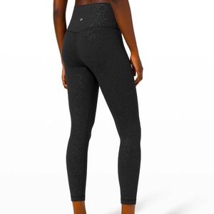 Lululemon align in white and black spackle